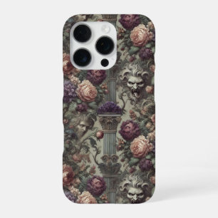 Secret Societies Bloom in Spirals – Gothic iPhone 16 Pro Case