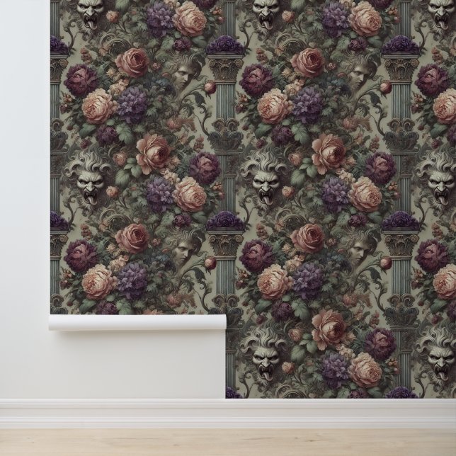 Secret Societies Bloom in Spirals – Gothic  Wallpaper (Application)