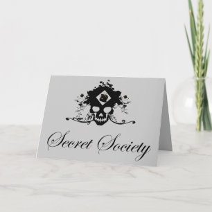 Secret society - card