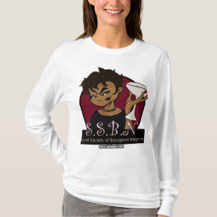 Secret Society of Bourgeois Negroes-ladies T-Shirt