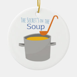 Secret Soup Ceramic Tree Decoration