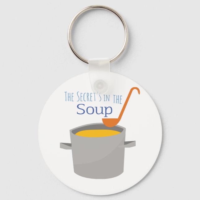 Secret Soup Key Ring (Front)