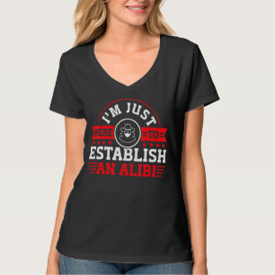 Secret Spy Private Eye Crimescene Investigator Im T-Shirt