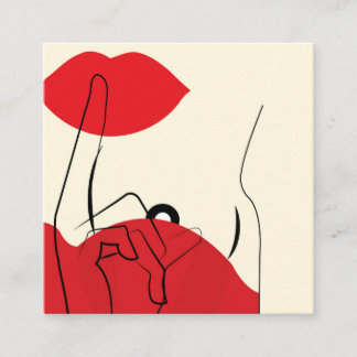 secret square business card