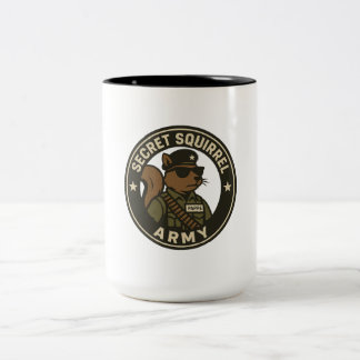 Secret Squirrel Army Mug