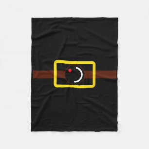Secret Video Recording Funny Camera Halloween Cost Fleece Blanket