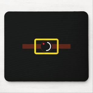 Secret Video Recording Funny Camera Halloween Cost Mouse Mat