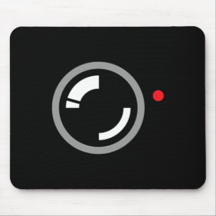 Secret Video Recording Funny Cameraman Halloween C Mouse Mat