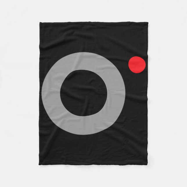 Secret Video Recording Funny Secret Agent Hallowee Fleece Blanket (Front)