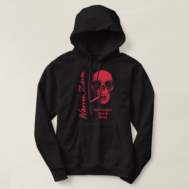 Secret Warren Art Zevon Gifts Movie Fan Hoodie (Design Front)
