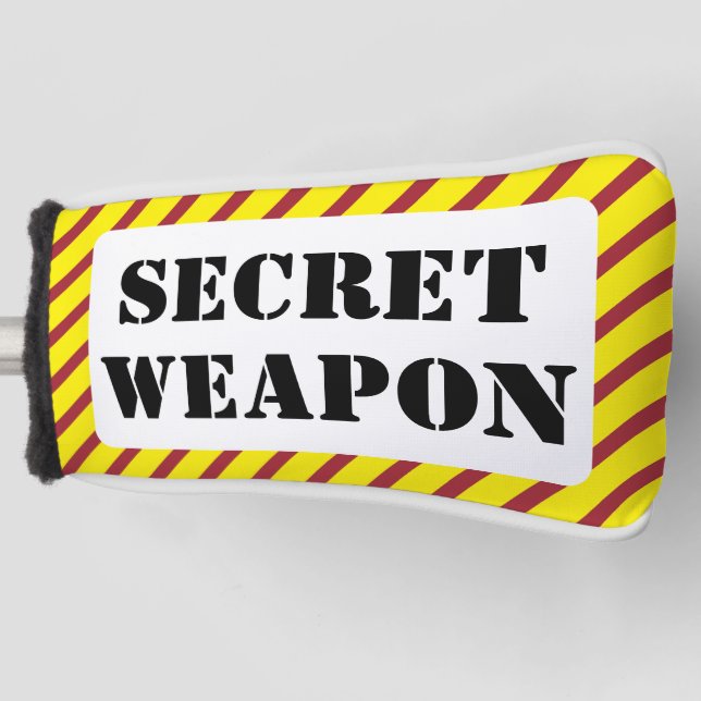 Secret Weapon Golf Club Cover (Front)