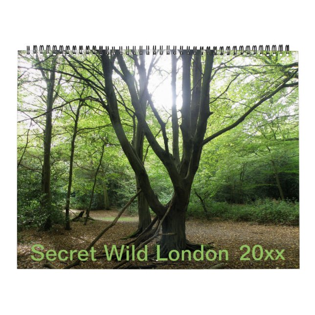 Secret Wild London Personalised Calendar (Cover)