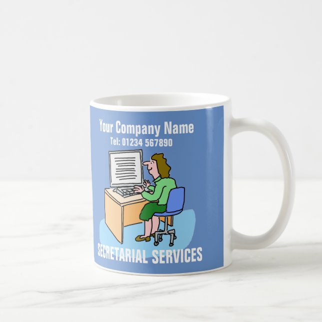 Secretarial Services Coffee Mug (Right)