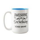 Secretary Appreciation Week Personalised Mug