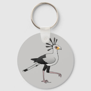 Secretary Bird Key Ring