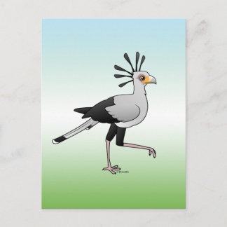 Secretary Bird Postcard