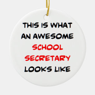 secretary school, awesome ceramic tree decoration