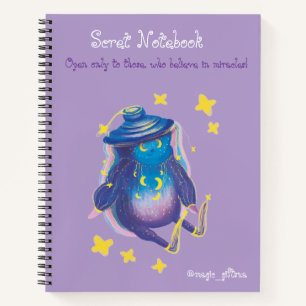secrete cute notebook