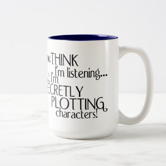 Secretly Plotting Coffee Mug