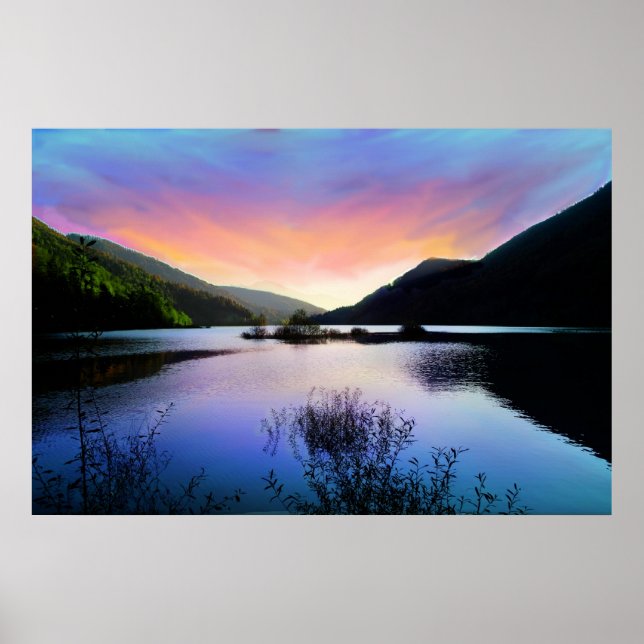 Secrets at Sunset Lake Poster (Front)