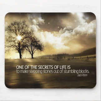 Secrets of Life Motivational Mousepad
