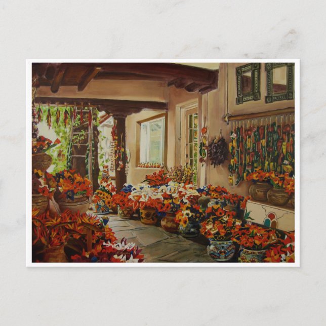 Secrets of Santa Fe Postcard (Front)