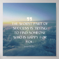 Secrets of Success -  Bette Midler Quote