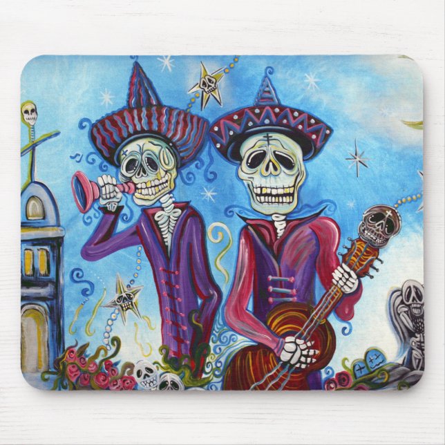Secrets Of The Mariachi Mouse Mat (Front)