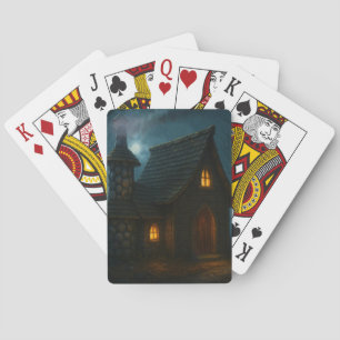 Secrets of the Witch House in the Forest Playing Cards