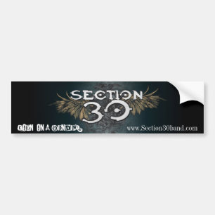 Section 30 Bumper Sticker