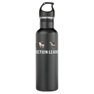Section Leader Marching Band Drumline Drummer133 710 Ml Water Bottle