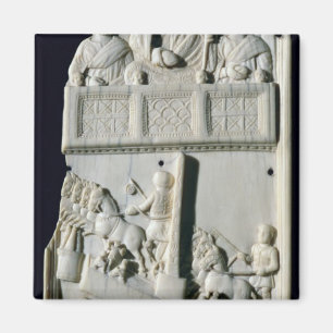 Section of a diptych magnet