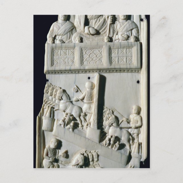 Section of a diptych postcard (Front)