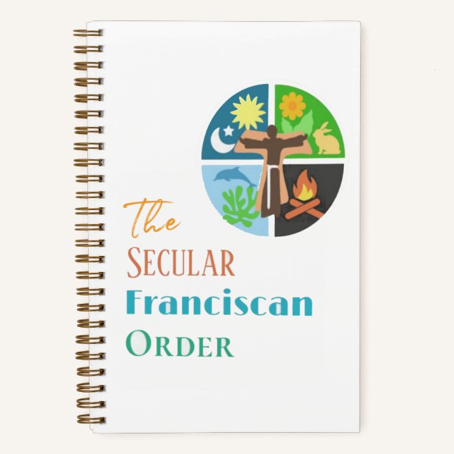 Secular Franciscan Order  Notebook (Front)