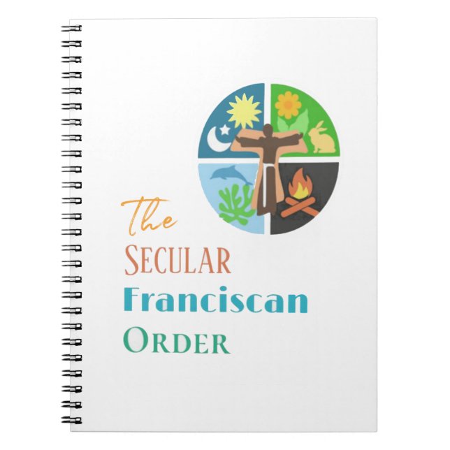 Secular Franciscan Order  Notebook (Front)