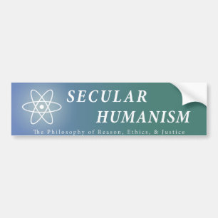 Secular Humanism Bumper Sticker