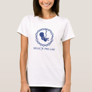 Secular Pro-Life logo T-Shirt
