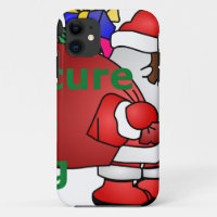 secure the bag black santa