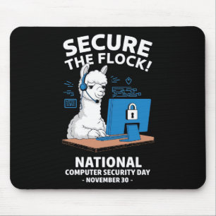 Secure the Flock! National Computer Security Day A Mouse Mat