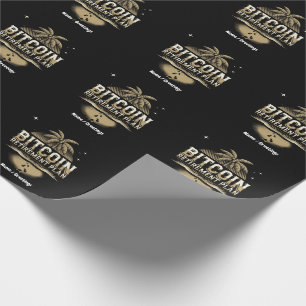 Secure Your Future with a Bitcoin Retirement Plan Wrapping Paper