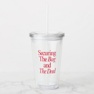 Securing The Bag Tumbler
