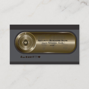 Security  Business Business Card