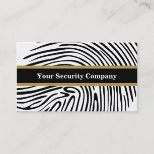 Security Business Cards