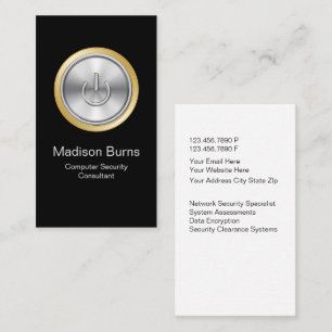 Security Business Cards