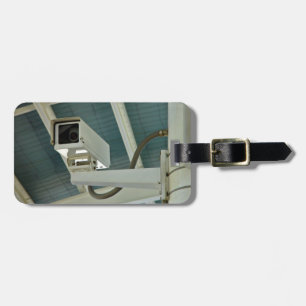 Security camera luggage tag