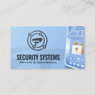 Security Camera   Smart Phone Tech Business Card