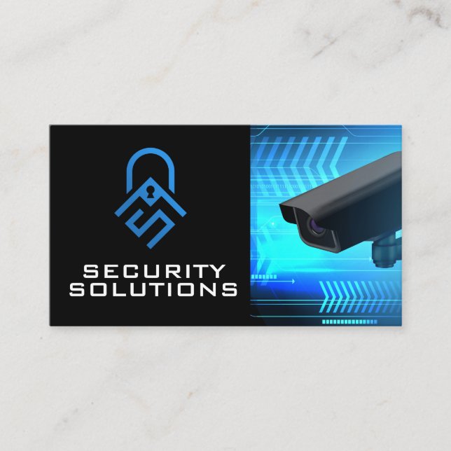 Security Camera | Surveillance | Protection  Business Card (Front)