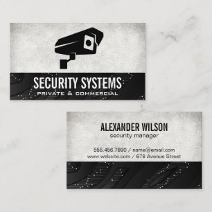 Security Camera   Tech Nodes Business Card