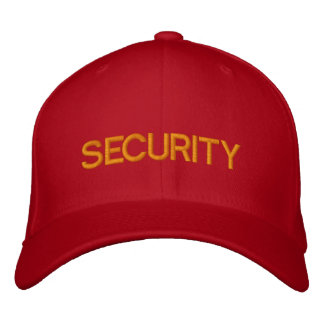 SECURITY - Customisable Cap by eZaZzleMan.com