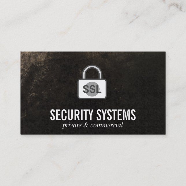 Security | Cyber Business Card (Front)